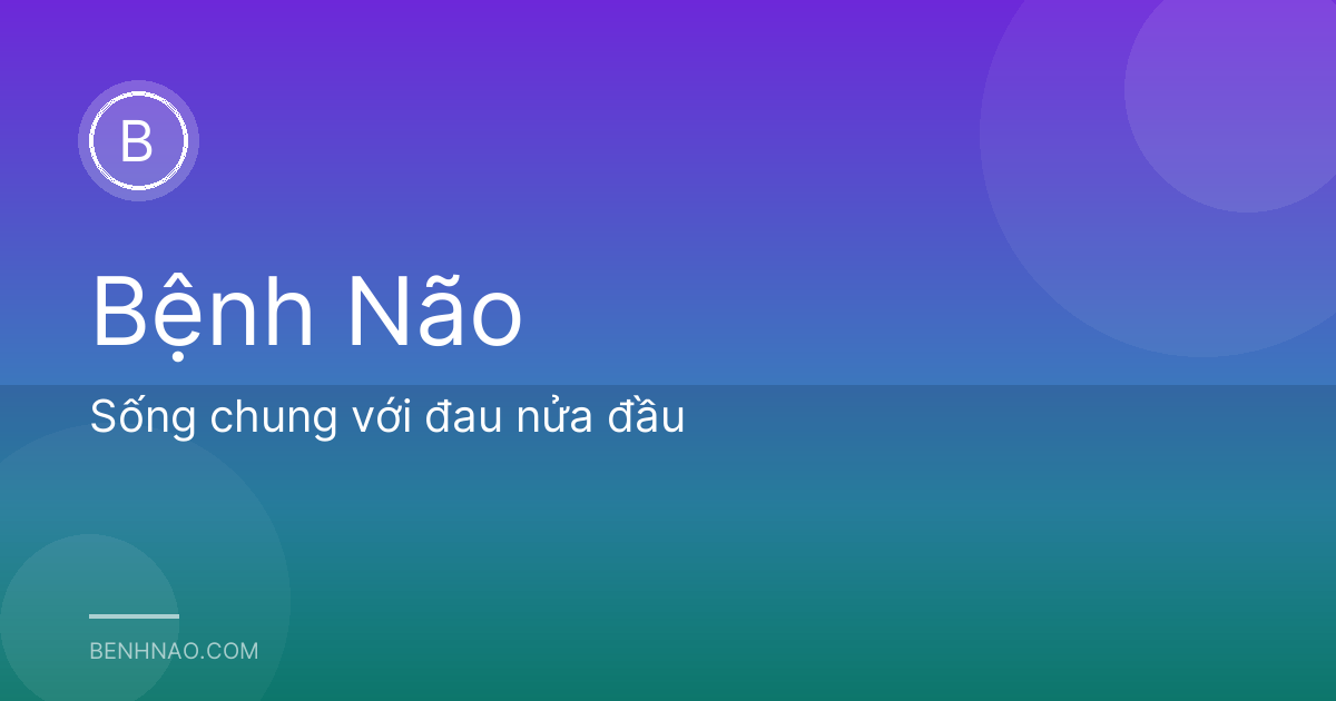 Sống chung với đau nửa đầu